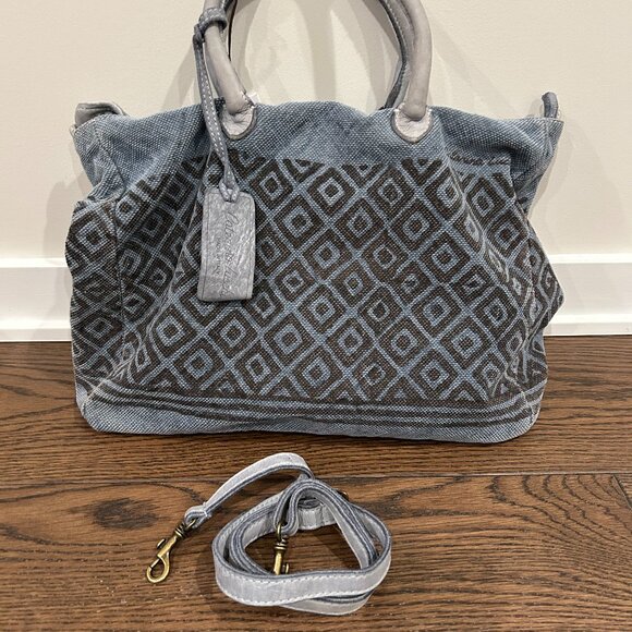 Anthropologie - Caterina Lucchi Canvas Handbag - Brand New - Picture 2 of 6